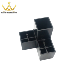 Vitrina <span class=keywords><strong>de</strong></span> <span class=keywords><strong>vidrio</strong></span> Marco Perfil Conector Cuadrado 3 vías Junta <span class=keywords><strong>de</strong></span> esquina Tubo <span class=keywords><strong>de</strong></span> aluminio Soporte <span class=keywords><strong>de</strong></span> ángulo <span class=keywords><strong>de</strong></span> plástico - Product Image 5
