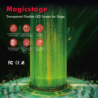 Écran LED créatif en forme de tapis HD pour intérieur, panneau d'affichage LED flexible à forme libre pour salle d'exposition, musée