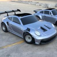 Auto Eléctrico de Carreras, Mini Go Kart Eléctrico Todoterreno, Carga de 220 kg, 4x4