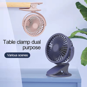 Ventilador Usb portátil para mesas de interior y exterior, ventilador de Clip con velocidad uniforme, regalo, 2022 - Product Image 2