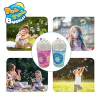 Souffleur de bulles de savon pour l'été, jouet aquatique amusant pour enfants, idéal pour les fêtes, les anniversaires et les activités de plein air