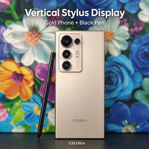 C25 Ultra สมาร์ทโฟนขายดี รุ่นดั้งเดิม รองรับ 5G เทคโนเน็ตเวิร์ก แบตเตอรี่ 8000mah ระบบปฏิบัติการ Android15 หน่วยความจำ 12GB+512GB โทรศัพท์มือถือ หน้าจอ 2K รองรับภาษาสเปน ฝรั่งเศส ใช้งานได้ทั่วโลก - Product Image 1