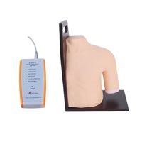 Modèle d'entraînement électronique pour injection intra-articulaire de l'épaule, modèle de torse d'épaule humaine simulé avec contrôleur d'alarme
