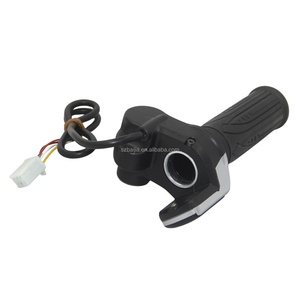 Acelerador de giro para bicicleta eléctrica con pantalla LCD y bloqueo de llave para accesorios de bicicletas y patinetes eléctricos - Product Image 4
