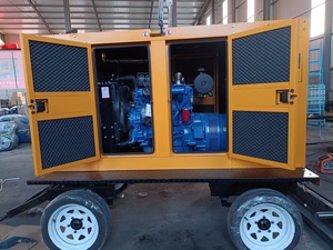 50kva 100kva 150kva 200kva 250kva điện công nghiệp ATS di động im lặng Trailer Máy phát điện diesel với perkin hoặc cumins động cơ - Product Image 5