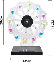 Verre à liqueur Led Acrylique Tournant Personnalisé Grande Roue Bar Discothèque Discothèque