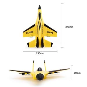 <span class=keywords><strong>Planeur</strong></span> RC FX-820 2.4G 2CH Télécommande SU-35 <span class=keywords><strong>Planeur</strong></span> 290mm Envergure EPP Micro <span class=keywords><strong>Avion</strong></span> RC à Voilure Fixe Intérieur - Product Image 6