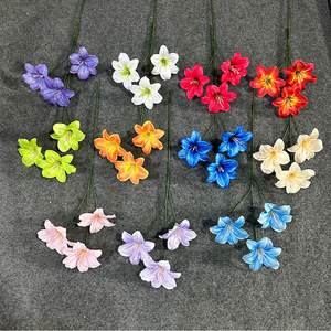 Flores de Lirio Artificiales de Seda Realistas, Decoración para Bodas, Arreglos, Decoración del Hogar, Accesorios de Fotografía - Product Image 2