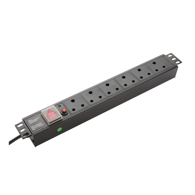 19 Inch Horizontal Rack Mount South Africa PDU Power Distribution Unit Power Strip for Server Cabinet Data Center