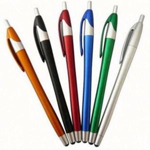 Bolígrafos 2 en 1 con Punta Mediana de Tinta Negra y Puntas de Stylus para Pantallas Táctiles - Product Image 3