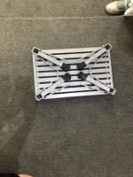 Échelle pliante en aluminium EN131 AD0501A, chaise à une marche, escalier