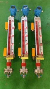 맞춤형 상업용 마그네틱 레벨 게이지 스테인레스 스틸 4 ~ 20mA 유압 오일 연료 탱크 레벨 송신기 - Product Image 5