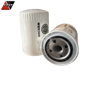 Auto-oliefilters 1000942192 1000491060 1001740613 voor Weichai dieselmotoren WP10 WP12 Metaal 12*8 Howo vrachtwagen reparatieonderdeel - Product Image 1