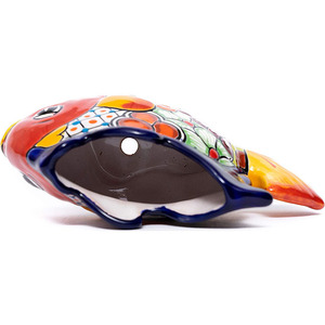 Maceta de Cerámica Mexicana <span class=keywords><strong>Talavera</strong></span>, Maceta para Plantas Beta, Maceta para Flores, Decoración de Jardín, Tema Oceánico, Vida Marina, Criatura Animal - Product Image 3