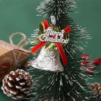 Weihnachtsbaum-Hängeornamente Glocken Kreative Weihnachtsdekorationen für Zuhause Innenbereich Szenendekoration Feiertagsparty Anhänger Deko-Zubehör