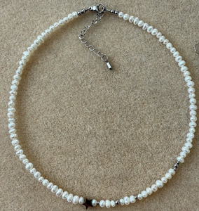 Nouveau collier de perles d'eau douce collier de perles en acier inoxydable pour femmes collier de perles étoile 18k or bijoux cadeau de fête - Product Image 4