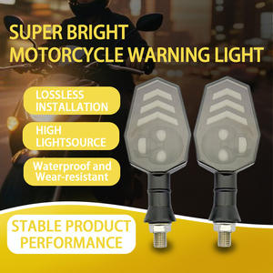 Étanche Nouveau Style LED Crâne Tête Clignotants Avant <span class=keywords><strong>Position</strong></span> Ambre <span class=keywords><strong>Clignotant</strong></span> <span class=keywords><strong>Moto</strong></span> Indicateurs <span class=keywords><strong>de</strong></span> Direction - Product Image 3
