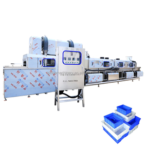 Operación automática de un hombre, limpieza de huevos, alimentos para aves de corral, bandeja de caja de paletas de plástico para hornear, gallineros vivos, lavadora - Product Image 6