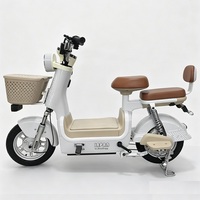 Vélo électrique à 2 roues, style Kiwo, moteur arrière sans balais, SK8, batterie au plomb-acide 48V, vélo électrique numérique