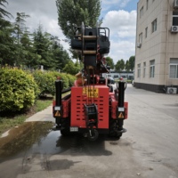 Grue araignée télécommandée Jiusheng pour travaux en hauteur dans les entrepôts, les ascenseurs, les usines, les chantiers de construction et les centres commerciaux