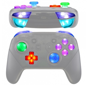 7 สี DIY D-Pad Thumbsticks ABXY Dpad Face Buttons DTFS ชุดไฟ LED สำหรับนินเทนโดสวิตช์เอ็นเอสโปร - Product Image 3