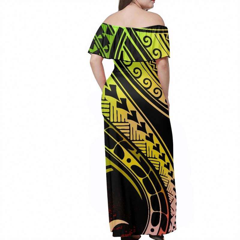 robe vert jaune rouge