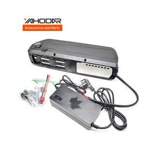 Baterai Hailong Shell 36V untuk Sepeda Listrik, Baterai <span class=keywords><strong>Lithium</strong></span> 10Ah, Casing Baterai Downtube Hitam, Aksesoris Sepeda Listrik yang Tahan Lama - Product Image 2