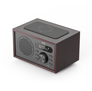 Boîtier en bois Radio DAB/DAB + et <span class=keywords><strong>FM</strong></span> avec chargeur sans fil Réveil - Product Image 6
