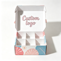 Boîtes d'emballage pour biscuits en carton ondulé imprimées sur mesure, vente en gros, boîte d'expédition pour bonbons, chocolat, biscuits, ensemble cadeau alimentaire avec logo imprimé