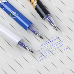 Bolígrafo de Gel Borrable Astronauta 0.5mm Negro Carbón Azul Cristal, Material Escolar para Práctica de Escritura - Product Image 3