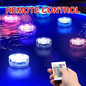 Luz LED RGB resistente al agua IP68, ventosa de ABS sumergible, luz de ducha con batería remota RF para baño de <span class=keywords><strong>piscina</strong></span> - Product Image 6