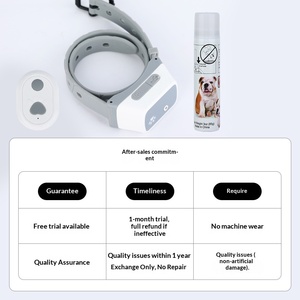 Dispositif <span class=keywords><strong>anti</strong></span>-<span class=keywords><strong>aboiement</strong></span> intelligent à télécommande avec pulvérisation <span class=keywords><strong>pour</strong></span> chiens de petite/moyenne taille, universel <span class=keywords><strong>pour</strong></span> l'entraînement canin - Product Image 3