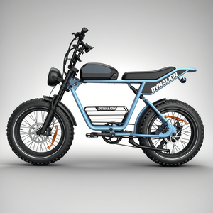 Nouveau modèle de vélo électrique hybride sportif rétro 48V, type VTT tout-terrain, avec batterie au lithium chinoise, super compact et rapide - Product Image 1