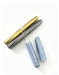 Long Cycle Recyclable Gold Color Dosing <b>Pen</b> Customizable 0-60IU Adjustable Dose Range Reusable Skin Care Applicator Device - Product Image 1