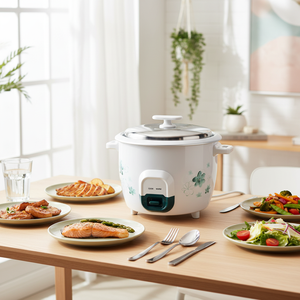 Autocuiseur de riz automatique 500W 1,5L à revêtement antiadhésif, cuisson rapide pour la cuisine, contrôle mécanique du minuterie, précision optimale, directement de l'usine - Product Image 5