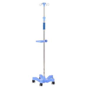 Soporte de suelo para viajes de enfermería de acero inoxidable, al por mayor y personalizado, con ruedas, extensible y ajustable, ideal para uso doméstico. - Product Image 1