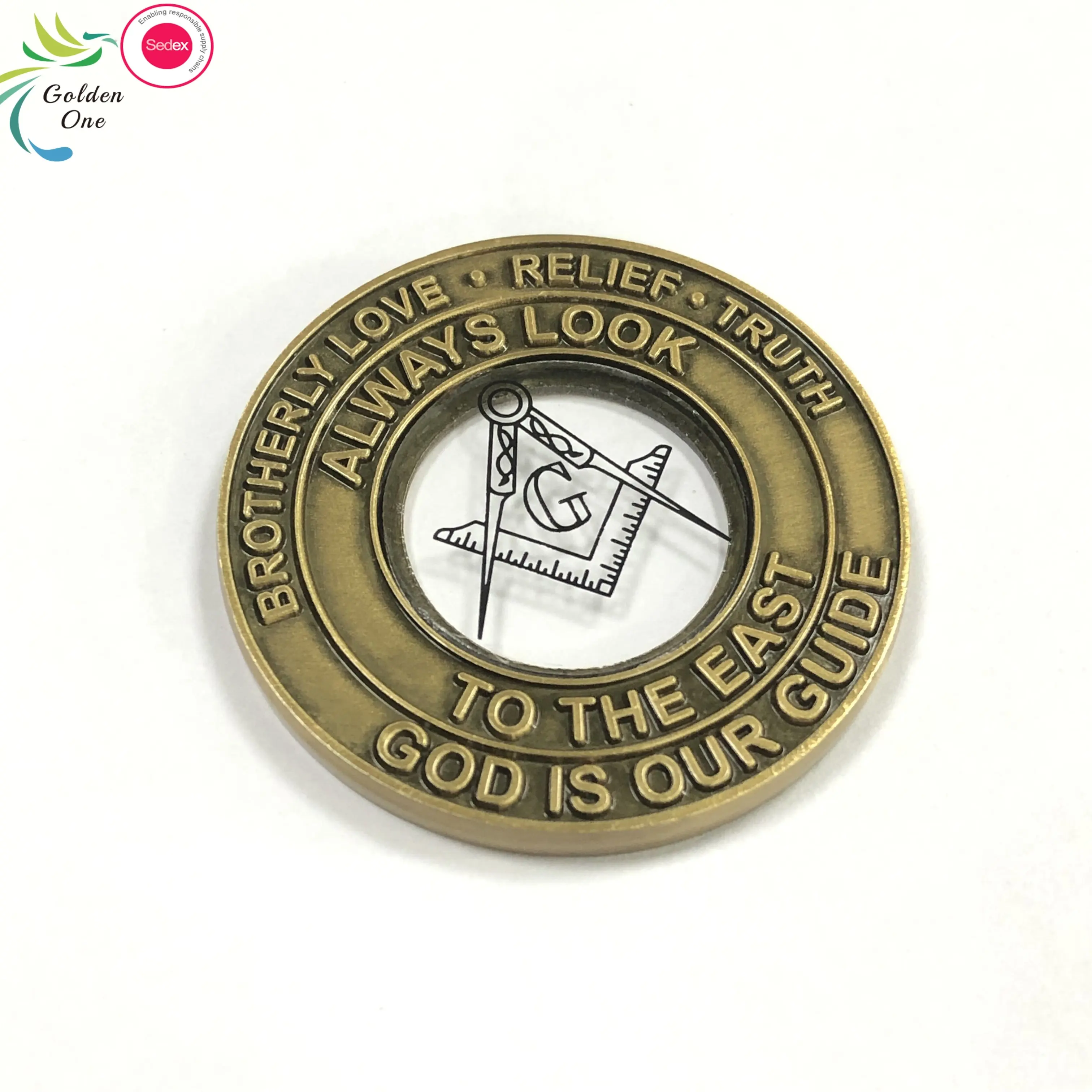 Factory Custom Logo Promotie Gift Pin Iron Metalen Messing Badge Reversspeldjes