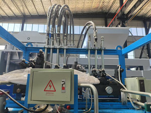 QT8-15 thủy lực Khối rỗng cơ khí bê tông xi măng màu paver rắn gạch hình thành máy Báo Chí - Product Image 5