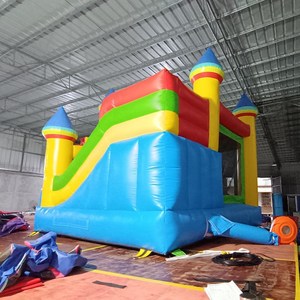 2025 grande maison gonflable commerciale de videur avec le château de rebond de saut d'enfants de piscine de glissière d'eau pour annoncer des gonflables - Product Image 3