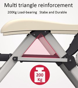 เก้าอี้พักผ่อนกลางแจ้งแบบพับได้ ปรับเอนได้ พกพาสะดวก สำหรับตั้งแคมป์ชายหาด ขายส่ง - Product Image 5