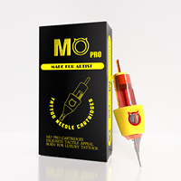 Cartouches d'aiguilles de tatouage MO Pro de qualité supérieure en gros, membrane OEM 0,25 mm, cartouche PMU, liner rond, magnum pour stylo de machine à tatouer