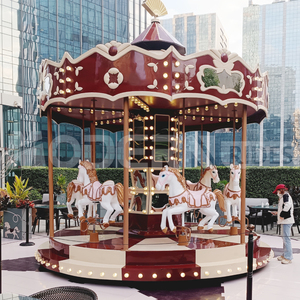 Bambino Manege Mini giostra a cavallo giostra per bambini attrazioni del parco e centri commerciali vendita - Product Image 4