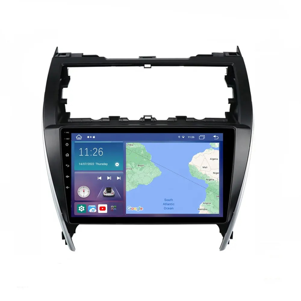 HD multimedya Android 13 4-64GB araba Stereo radyo BT WIFI araç DVD oynatıcı oyuncu Toyota Camry 2012-14 için