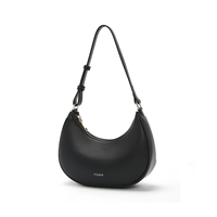 Vente en gros d'usine FOXER Sacs à main pour femmes tendance demi-lune Sacs à bandoulière en cuir PU Sac à bandoulière pour femmes pour filles Nouveau design 2025