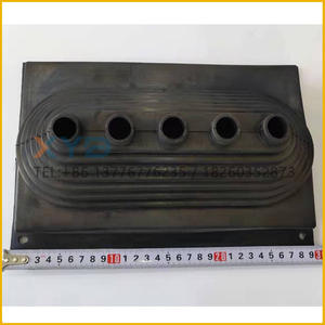 Fourniture en gros de pièces d'origine XCMG pour niveleuses GR165/180/215 : Cache-poussière de levier de commande en cuir et manchon en caoutchouc - Product Image 3