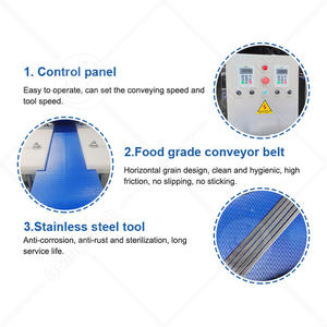 Orme เครื่องตัดเต้านมไก่ปลาแซลมอนแบบอัตโนมัติเครื่องหั่นเนื้อสดแบบไฟฟ้าแนวนอน - Product Image 4