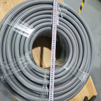 Conducto Flexible de PVC con Núcleo de Acero Galvanizado de Alta Resistencia a la Tracción para Protección de Cables