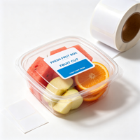 Étiquettes autocollantes en vinyle personnalisées, imperméables, écologiques, à forte adhérence, résistantes à l'usure, imprimées UV/couleur pour emballages plastiques de snacks