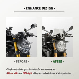 Déflecteur de pare-brise de moto pour <span class=keywords><strong>DUCATI</strong></span>, nouveau, accessoire pour voiture, pour <span class=keywords><strong>Monster</strong></span> <span class=keywords><strong>797</strong></span> M797 <span class=keywords><strong>MONSTER</strong></span> 821 M821 1200 1200S 1200R 2014 — 2021 - Product Image 5