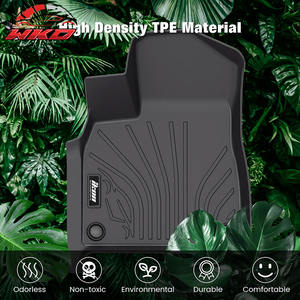 Alfombrillas para Audi Q7/SQ7 2020-2025, Alfombras de TPE para Todo Clima, Revestimiento 3D Moldeado Estilo IKON, Impermeables - Product Image 2